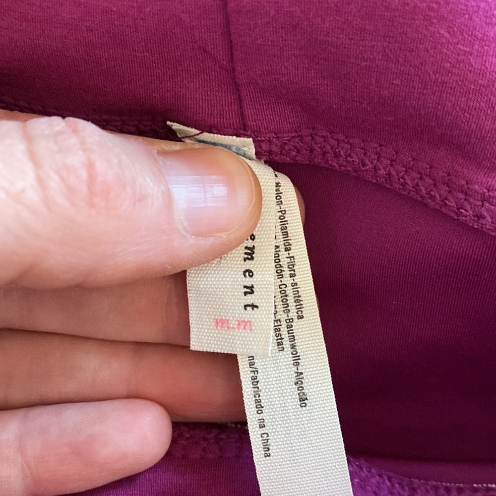 Anthropologie Free People leggings Sz medium tie leg barre yoga - Picture 6 of 8